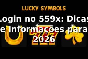 Login no 559x: Dicas e Informações para 2026 🎮